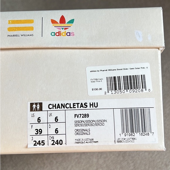 NWT Adidas x Pharrell Williams Slides - Picture 5 of 5